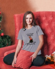 I do not spew profanities Ladies T-Shirt lifestyle-holiday-womenscrewneck-front-2