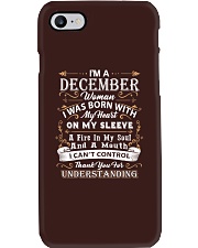 Queens are born in December Phone Case tile