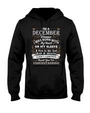 Queens are born in December Hooded Sweatshirt tile