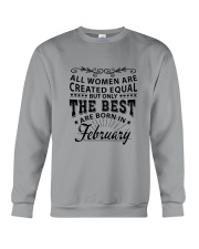Queens are born in February Crewneck Sweatshirt tile