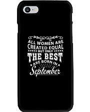 Queens are born in September Phone Case tile