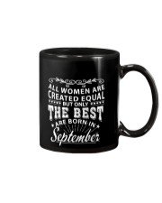 Queens are born in September Mug tile