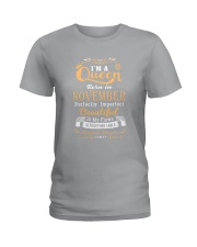 Queens are born in November Ladies T-Shirt tile