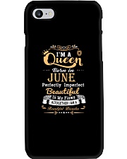 Queens are born in June Phone Case tile