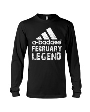 Legends are born in February Long Sleeve Tee tile