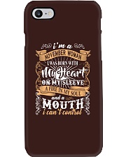 Queens are born in November Phone Case tile