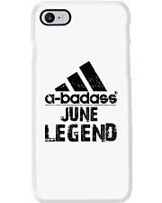 Legends Are Born in June Phone Case tile