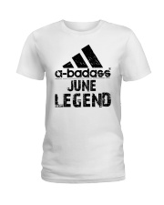 Legends Are Born in June Ladies T-Shirt tile