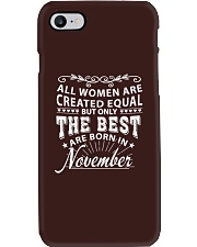 Queens are born in November Phone Case tile
