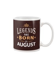 Legends are born in August Mug tile