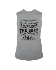 Queen are born in October Sleeveless Tee tile