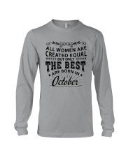 Queen are born in October Long Sleeve Tee tile