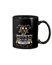 Queens are born in June Mug tile