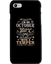 Queens are born in October Phone Case tile