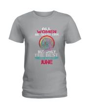 Queens are born in June Ladies T-Shirt tile