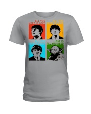 a Ladies T-Shirt front