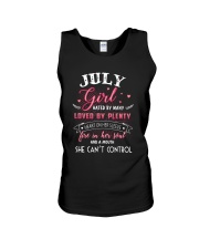 Queens are born in July Unisex Tank tile