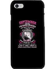 Queens are born in September Phone Case tile