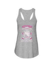 Queens are born in September Ladies Flowy Tank tile