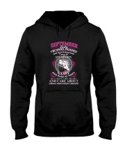 Queens are born in September Hooded Sweatshirt tile