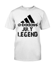 Legends Are Born in July Classic T-Shirt front