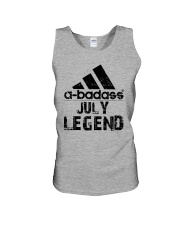 Legends Are Born in July Unisex Tank tile