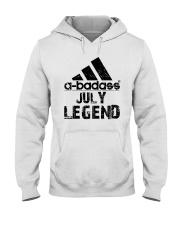 Legends Are Born in July Hooded Sweatshirt tile