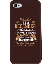 Queens are born in December Phone Case tile