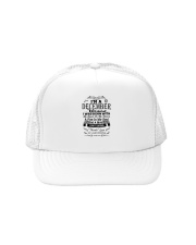 Queens are born in December Trucker Hat tile