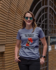 I'm beauty I'm grace Ladies T-Shirt lifestyle-women-crewneck-front-2