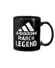 Legends are born in March Mug tile