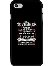 Queens are born in November Phone Case tile