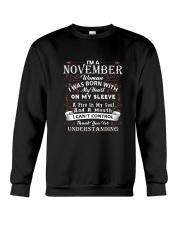 Queens are born in November Crewneck Sweatshirt tile