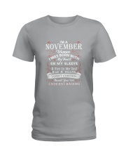 Queens are born in November Ladies T-Shirt tile