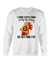 i wish everything was as easy Crewneck Sweatshirt tile