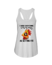 i wish everything was as easy Ladies Flowy Tank tile