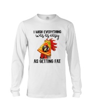 i wish everything was as easy Long Sleeve Tee tile
