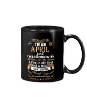 Queens are born in April Mug tile