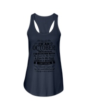 Queen are born in October Ladies Flowy Tank tile