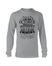 Queen are born in October Long Sleeve Tee tile