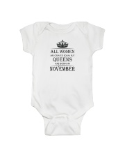 Queens are born in November Onesie tile