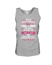 Queens are born in December Unisex Tank tile