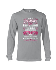 Queens are born in December Long Sleeve Tee tile