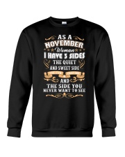 Queens are born in November Crewneck Sweatshirt tile