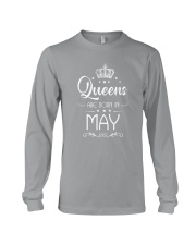 Queens are born in May Long Sleeve Tee tile