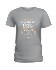 Queens are born in December Ladies T-Shirt tile