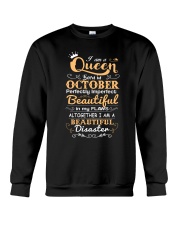 Queens are born in October Crewneck Sweatshirt tile