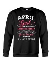 Queens are born in April Crewneck Sweatshirt tile