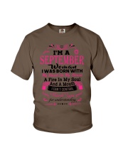 Queen are born in September Youth T-Shirt tile