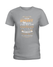 Queens are born in August Ladies T-Shirt tile